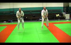 Taï-jitsu kata Godan (autre style) démontré par Kévyn et Tony en synchronisation