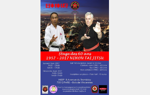 Stage des 60ans du Nihon Taï-jitsu