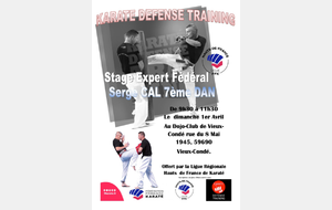 Stage Karate training
