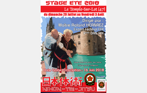 Stage été 2018