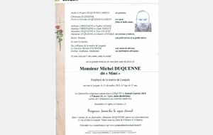 Décès Michel