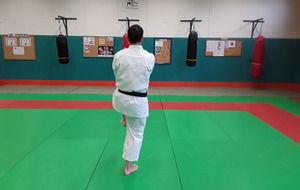 préparation blocage bas (gedan baraï)