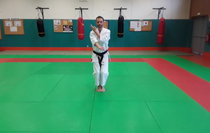 vue de face : temps intermédiaire garde