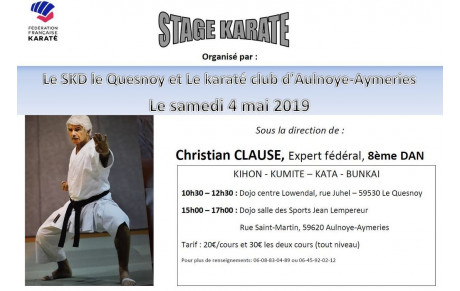 Stage karaté